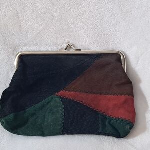 Multicolor Patchwork Clutch